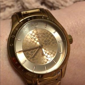 Coach Rose Gold Watch